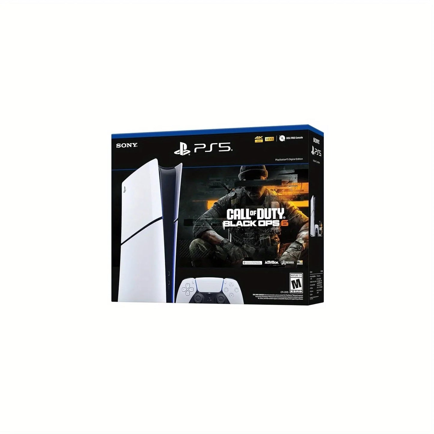 CM***Playstation 5 Digital Edition / Call of Duty: Black Ops 6 Bundle (model group – slim)