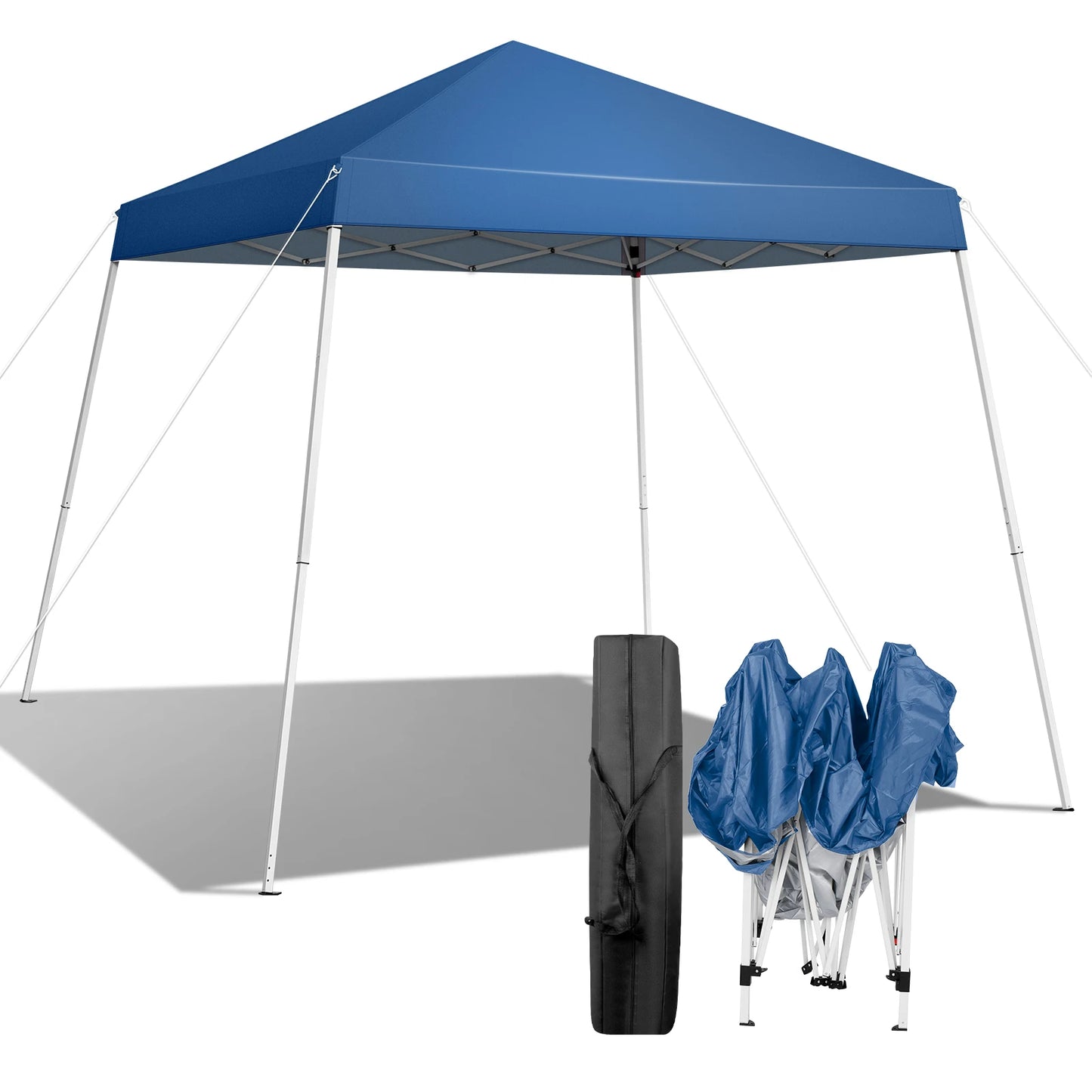 2.4 x 2.4m Portable Shelter / Waterproof \ Folding / Blue