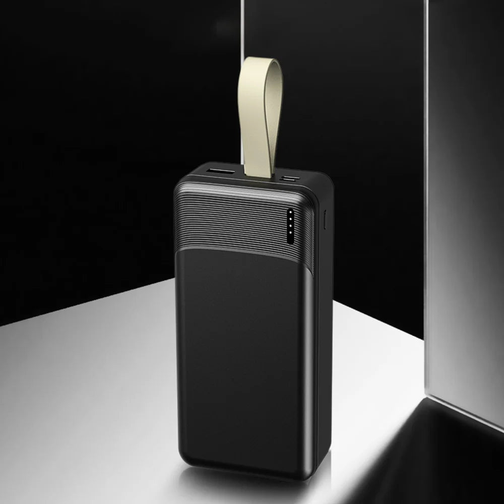 30000mAh Large Capacity Power Bank / USB-C Quick Charge With 2 Outputs & 2 Inputs / For Most Electronic Devices