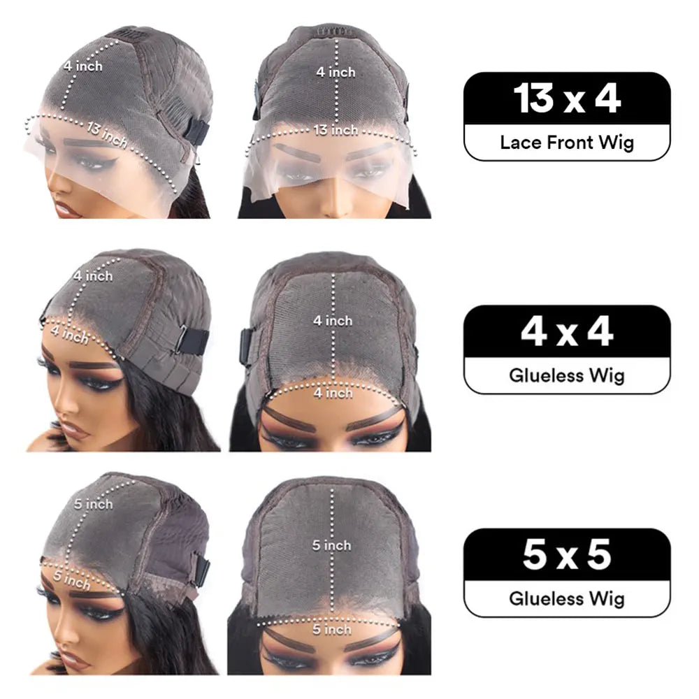 Straight Lace Frontal Human Hair / Brazilian / 100% Short Bob Wig For Women / 220% Straight Lace Front Bob Wigs \