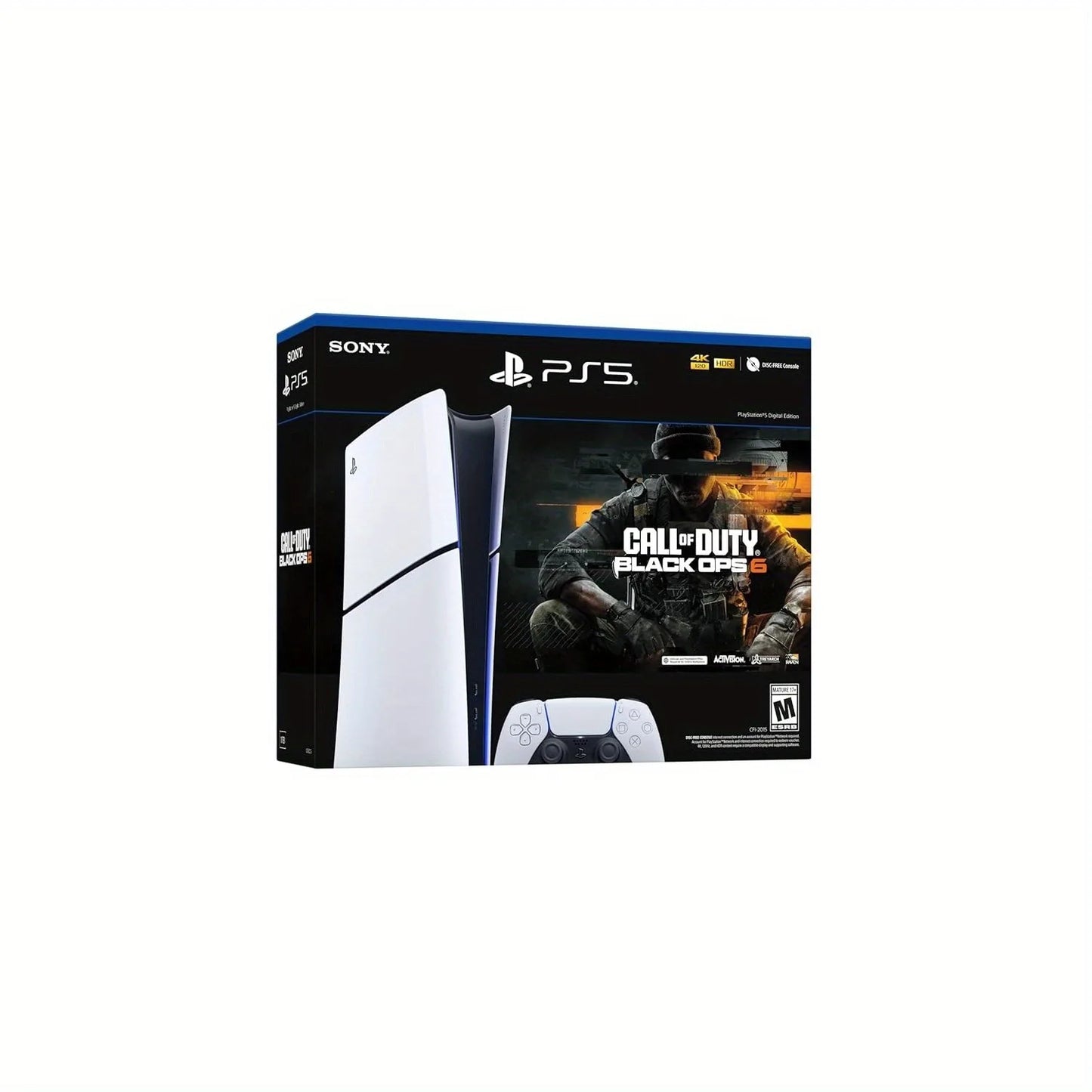 CM***Playstation 5 Digital Edition / Call of Duty: Black Ops 6 Bundle (model group – slim)