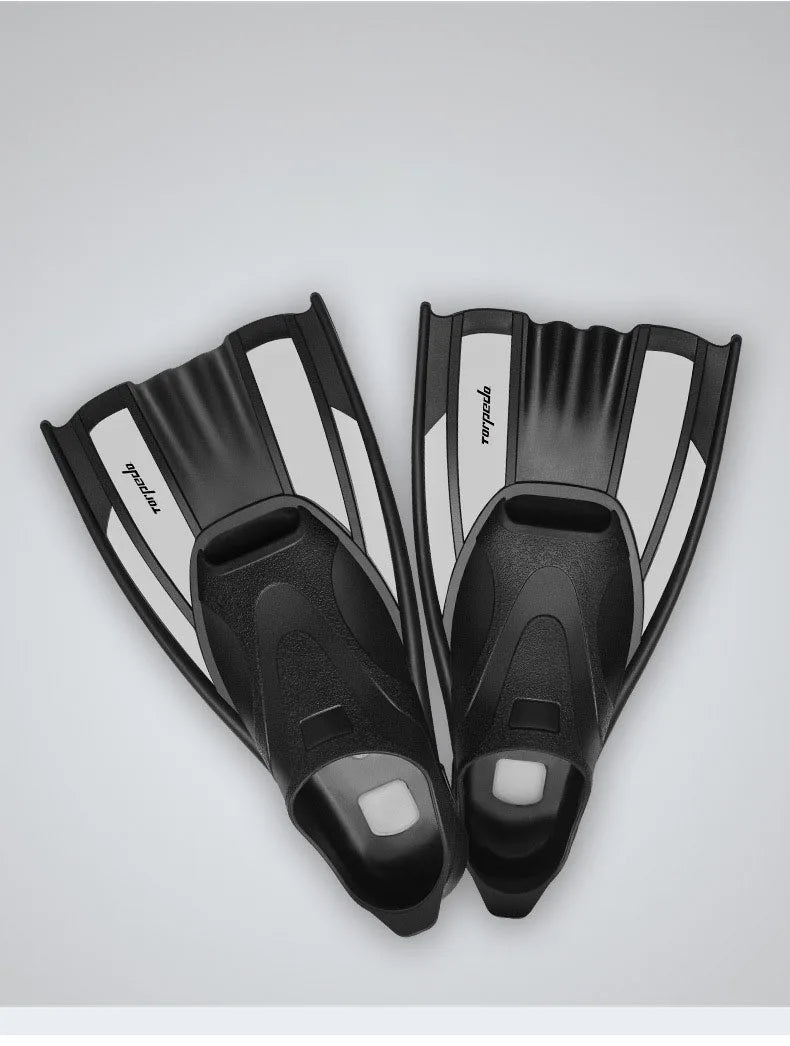 Swimming Diving Fins / Rubber Snorkeling / Professional / Flexible Comfort Non-Slip Swim Flippers / Water Sports / Beach Shoes