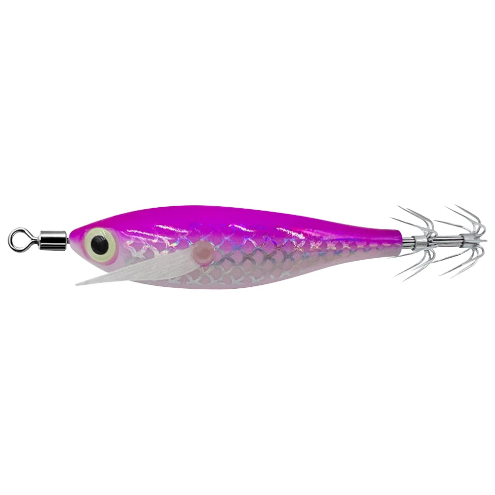 Luminous Squid Hook  /  Cuttlefish  / Attracting Lure  / Double Hook /  Glow In The Dark  / Squid Bait  / Fake Octopus Bait for Octopus Squid