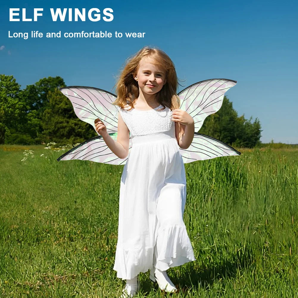 Dress UP  /  Elf  Wings /  Fairy Wings  /  Cosplay /  Wings /  Women  /  Girls /   Butterfly Wings /   Princess /  Angel /  Halloween /  Costumes