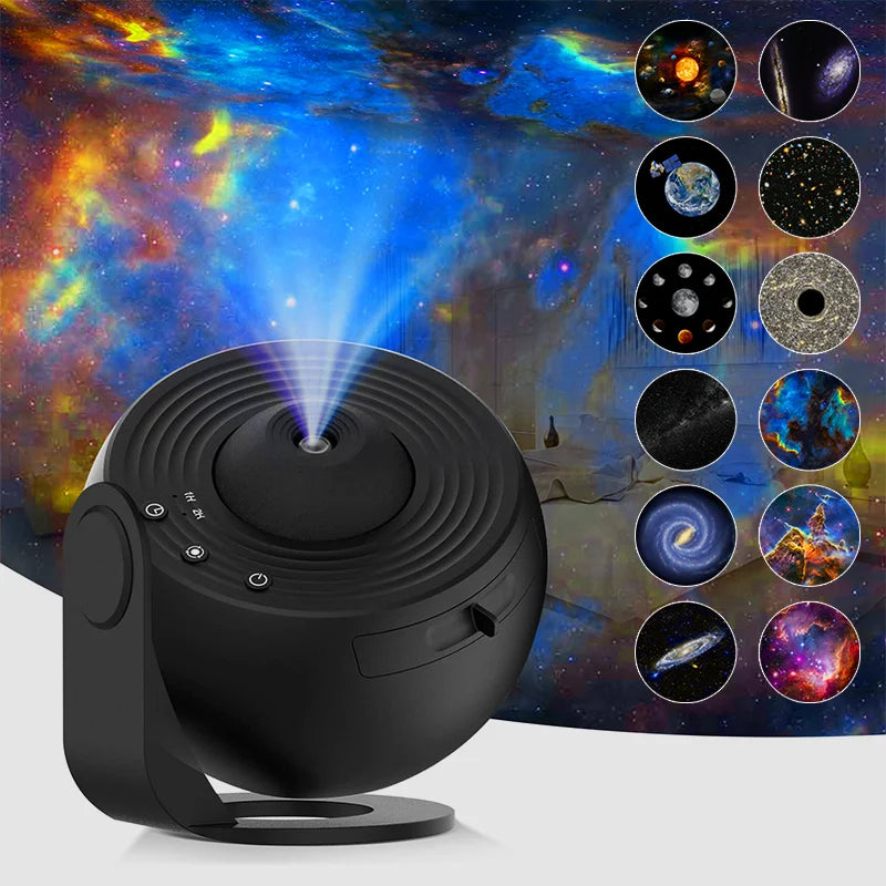 Night Light /  Galaxy Projector /  Starry Sky Projector / 360° Rotate / Planetarium /  Kid's Bedroom  / Gift /  Wedding Deco