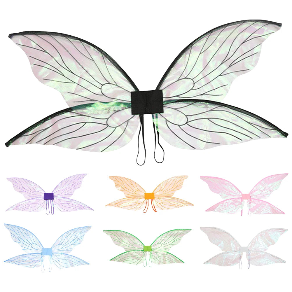 Dress UP  /  Elf  Wings /  Fairy Wings  /  Cosplay /  Wings /  Women  /  Girls /   Butterfly Wings /   Princess /  Angel /  Halloween /  Costumes
