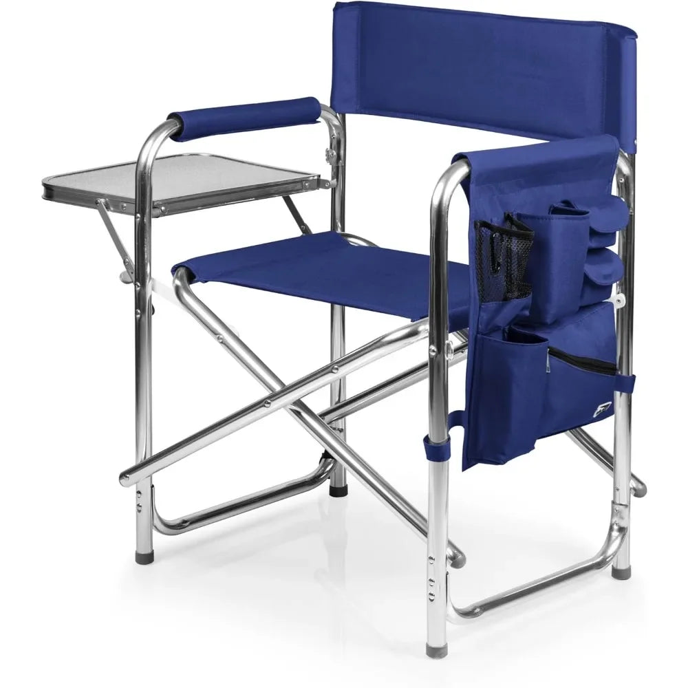 Sports Chair with Side Table / Beach Chair /  Camp Chair for Adults