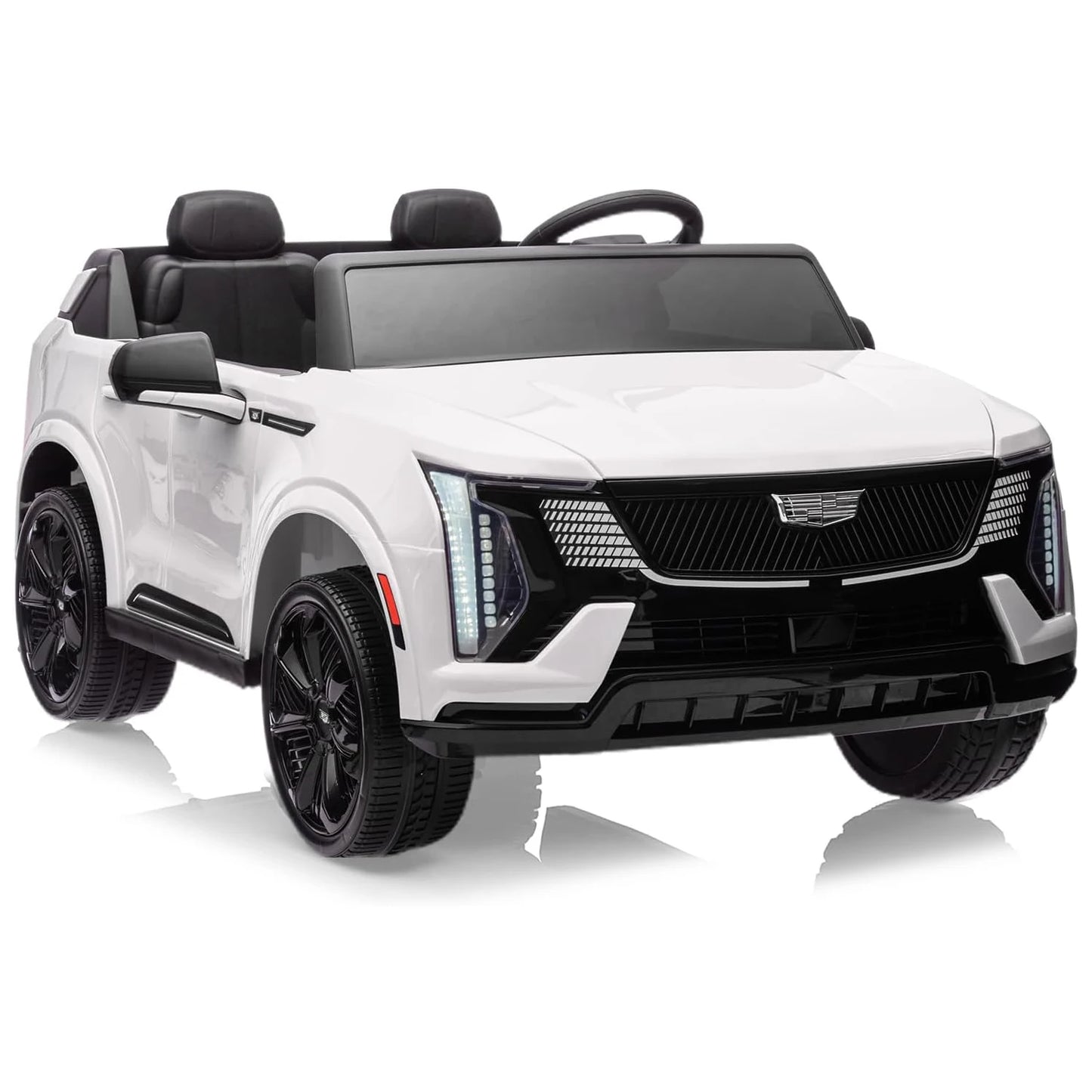 24V Ride On Car  /  Electric Vehicle With Remote Control  /  2 Seater  /  4-Wheel Shock Absorbers /  Smooth Start /  Led Lights  /  For Kids