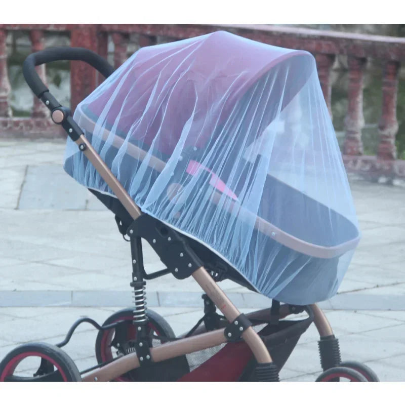 Baby Stroller Mosquito Net /  Insect Shield Net /  Mesh Safe /  Infants Protection Mesh Cover /  Baby Stroller Accessories