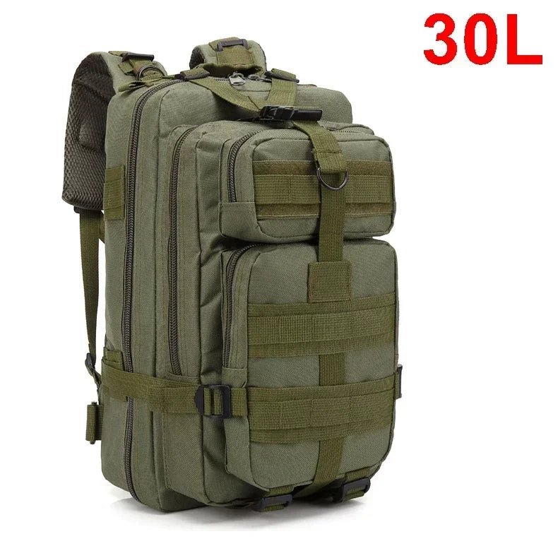 Tactical Backpack / Hiking/ Outdoor Survival  Bag / 3P Assault Pack / EDC Molle Pack For Trekking & Hunting