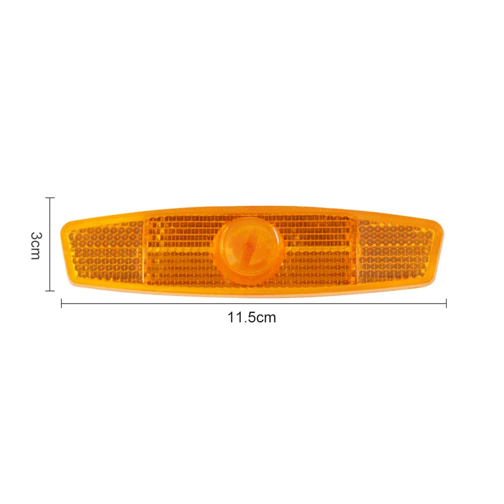 4pcs Bike Spoke Reflector  /  MTB Bicycle Wheel Rim Reflective Clip  /  Cycling Parts