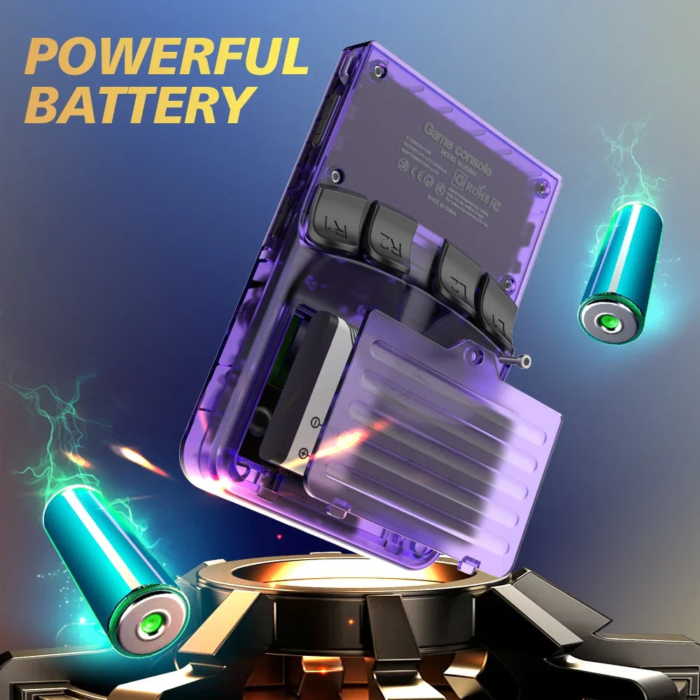 Retro Handheld Console /  Open-Source Linux System /  Built-in WIFI Game Consoles /  3.5inch IPS Screen /  Portable Video Player