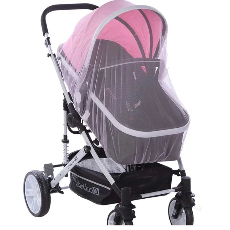 Baby Stroller Mosquito Net /  Insect Shield Net /  Mesh Safe /  Infants Protection Mesh Cover /  Baby Stroller Accessories