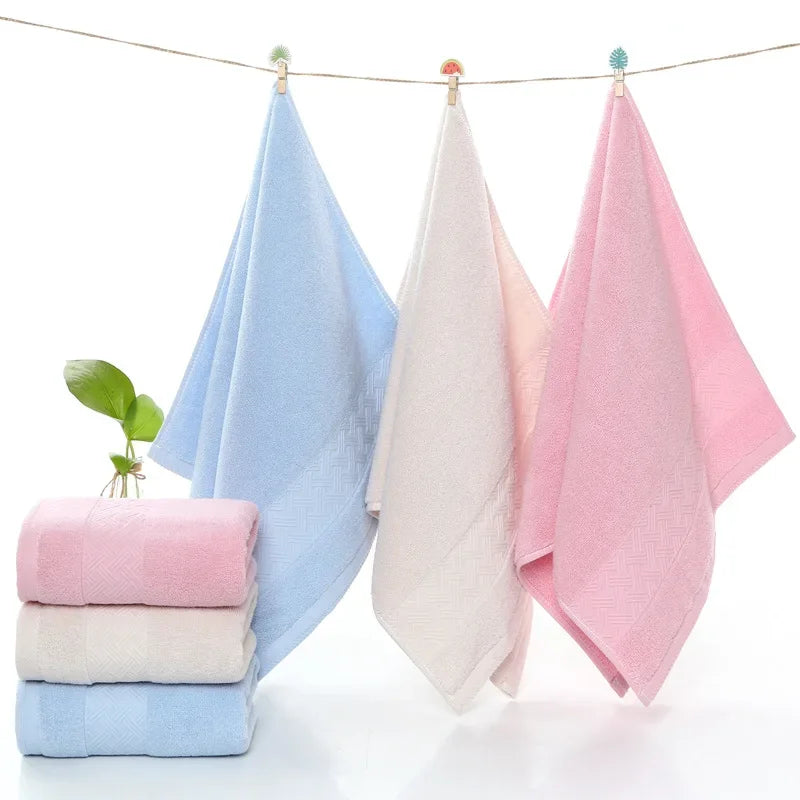100% Cotton Towels Set /  Highly Absorbent Bath Towel Set  /  Washcloths  Bath Towels Hand Towels /   Home /  Hotel /  Adult Bath Towel