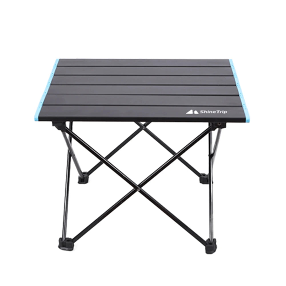 Folding Camping Table /  Portable Camping Table  /  Aluminum Alloy  /  Compact Picnic Table  /  Ultralight Multifunction for Camping & Hiking