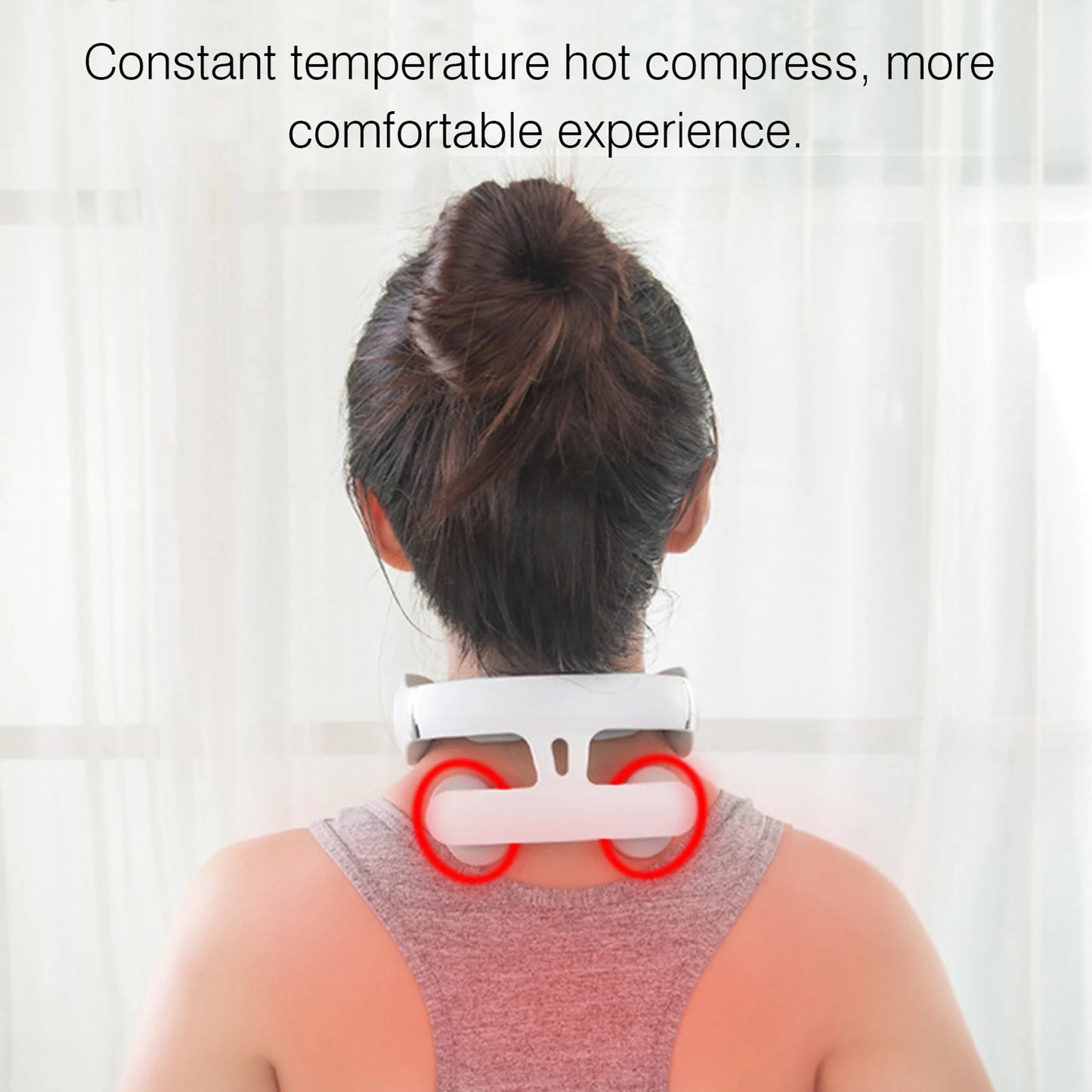 Neck Massage Machine for Head and Neck Protection / Heating Machine / Light Vibration / Hot Compress / Cervical Spine Machine