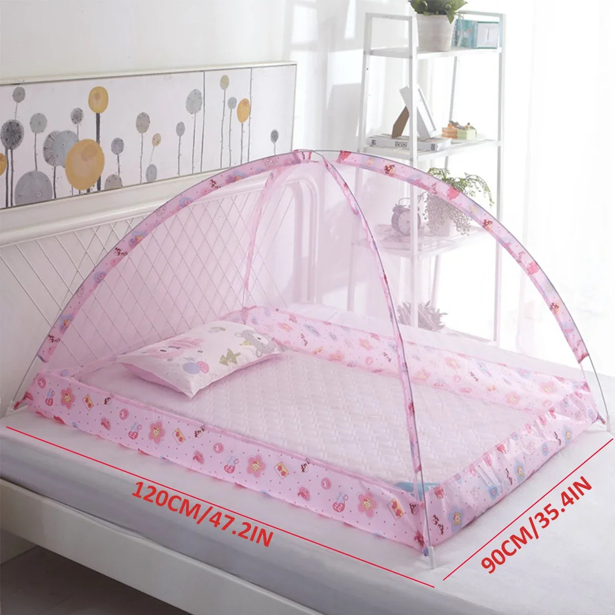 Mosquito Net for Baby / Foldable /  Infant Mosquito Net / Anti Mosquito Bites /  Portable / Mosquito Net for Baby, Toddlers, Kids, Children