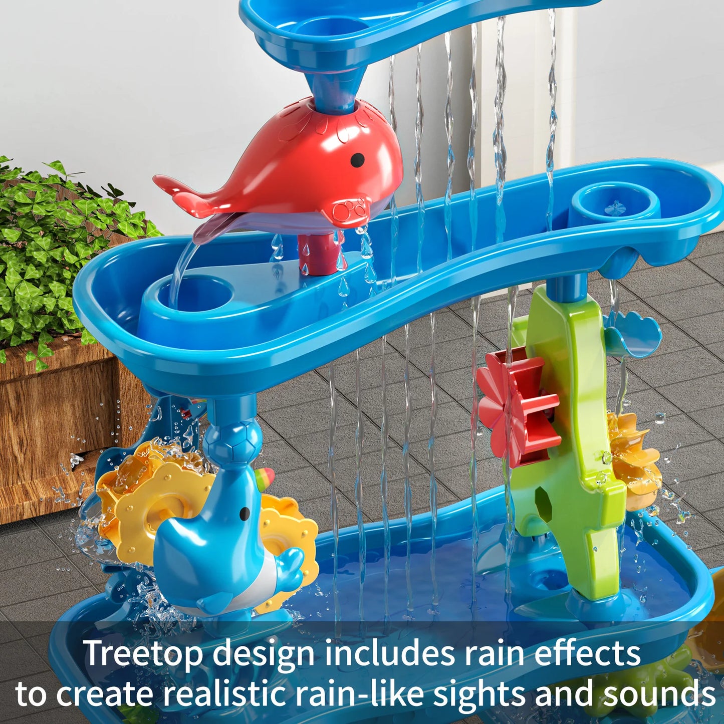 Children's Sand Table and Water Table / 5-layer Outdoor Water Game Toys / Beach Toys