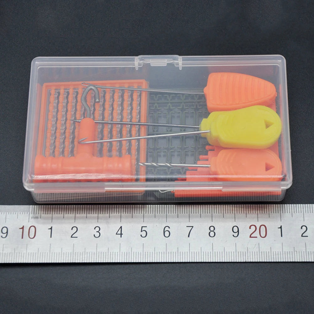 9Pcs Carp Fishing Bait Needle with Box  /  Fishing Bait Needle  /  Tackle Kit /  Baiting Rigging Needle /  Driller  /  Fishing Bait Tools