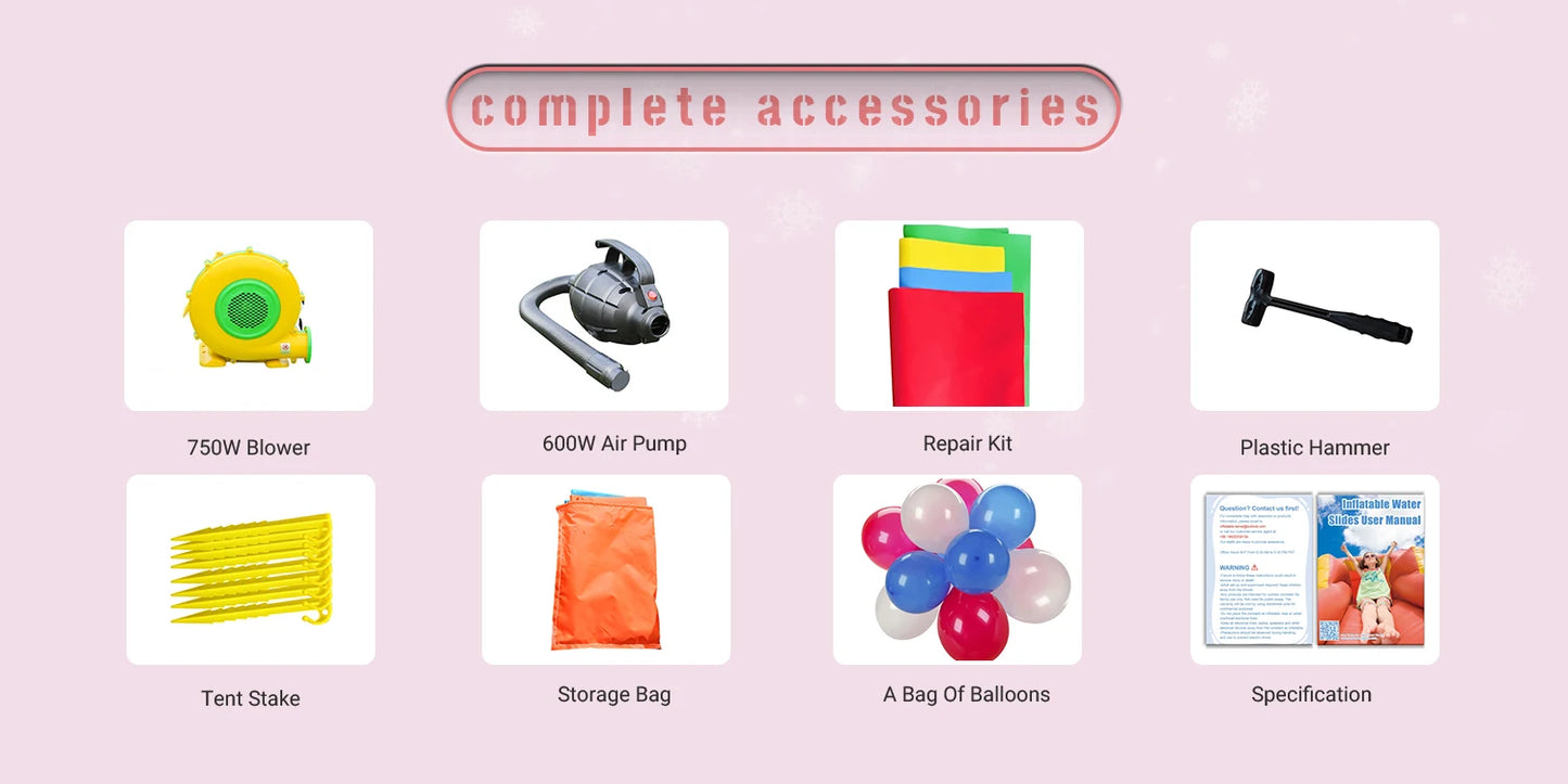 Inflatable 3M 10FT PVC Bubble House / Inflatable Children Toys / Outdoor Castle With 750W Air Blower & 100 balloons