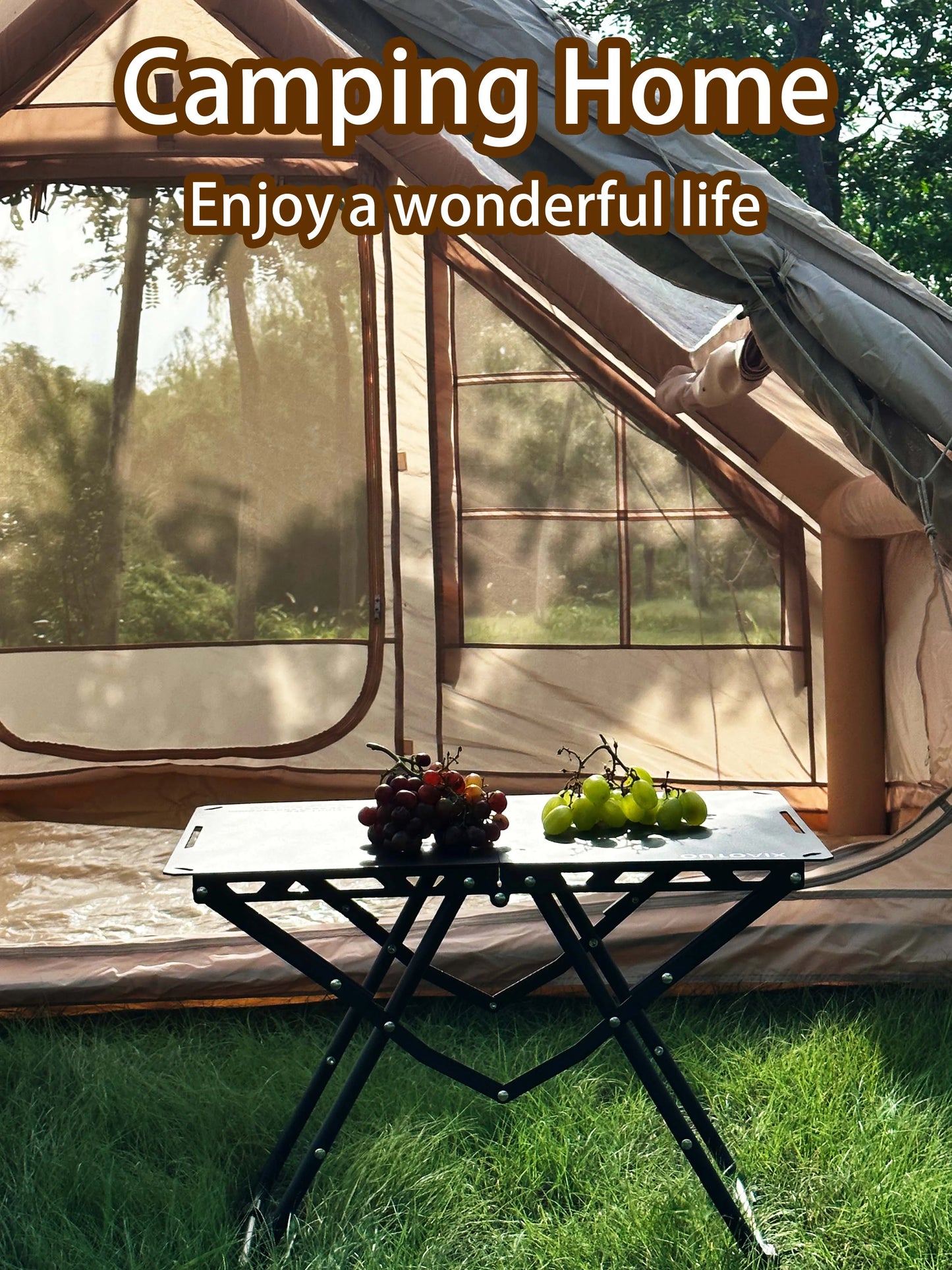 Inflatable Camping Tent / Easy Setup / Waterproof & Windproof / Outdoor Self-Supporting Blow up Tent / Portable