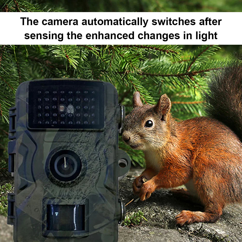 Hunting Trail Camera /  Waterproof Hunting Camera /  Motion Activated /  Infrared Night Vision Security Cam /  Outdoor Wildlife Photo Traps