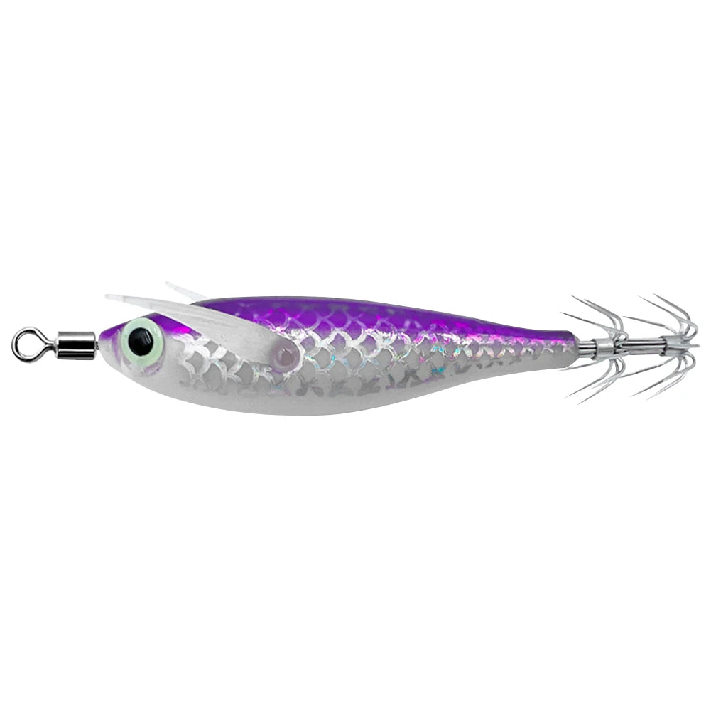 Luminous Squid Hook  /  Cuttlefish  / Attracting Lure  / Double Hook /  Glow In The Dark  / Squid Bait  / Fake Octopus Bait for Octopus Squid