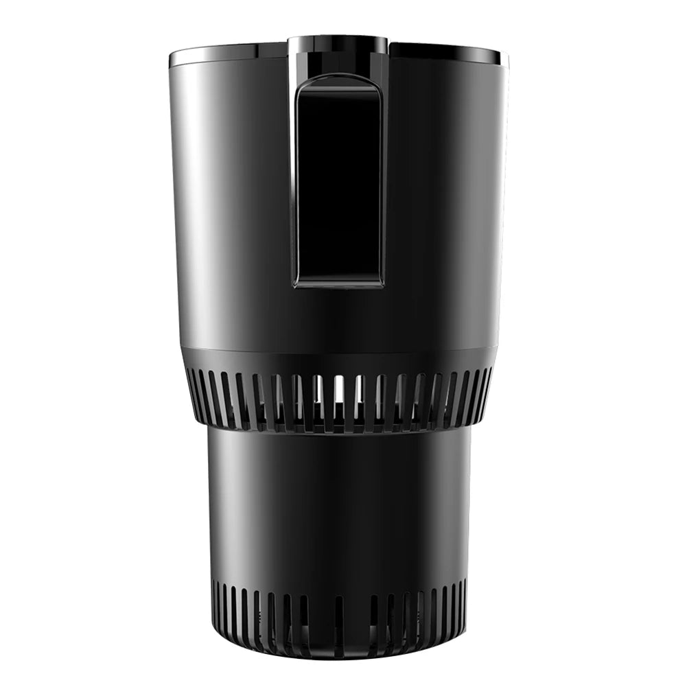 12V Smart Car Cup Warmer/Cooler with Temperature Display /  2-In -1  Bottle Warmer or Can Cooler / Car Smart Hot/Cold Drinks Electric Cup