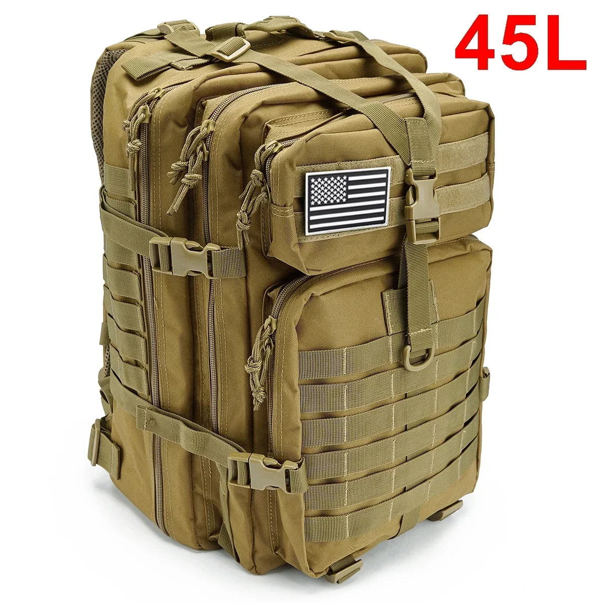 Tactical Backpack / Hiking/ Outdoor Survival  Bag / 3P Assault Pack / EDC Molle Pack For Trekking & Hunting