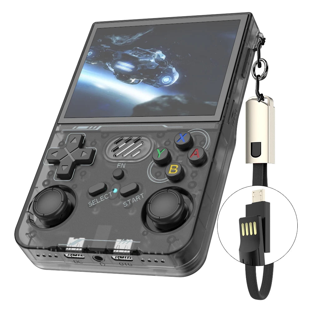 Retro Handheld Console /  Open-Source Linux System /  Built-in WIFI Game Consoles /  3.5inch IPS Screen /  Portable Video Player