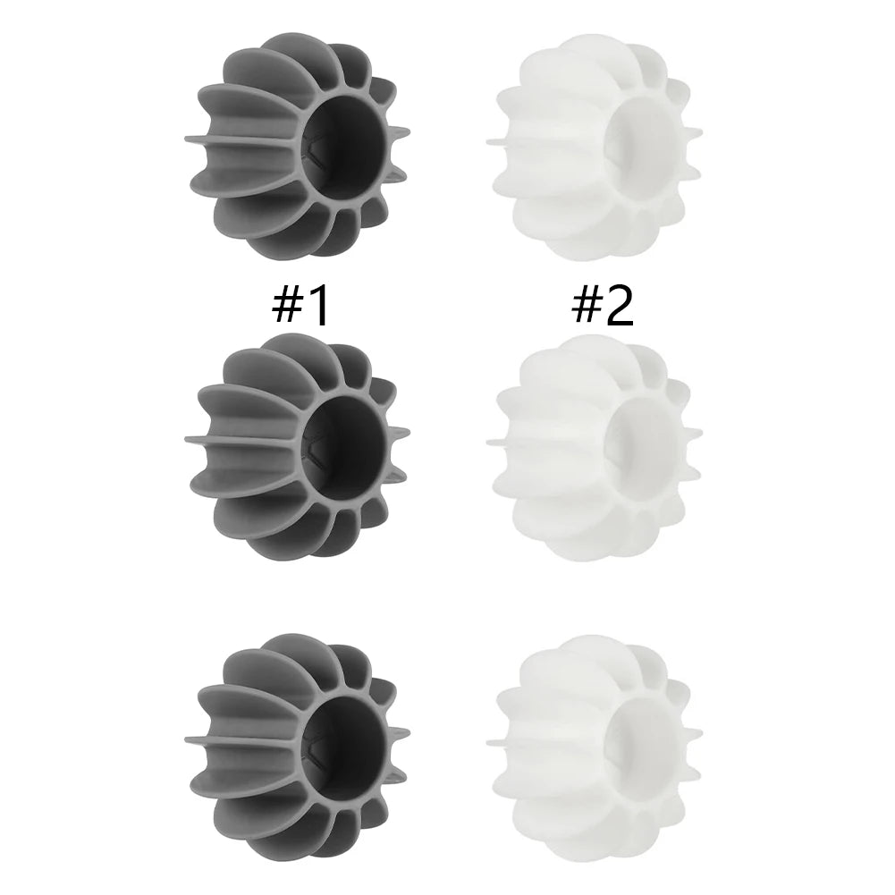 6pcs Laundry Ball  /  Reusable Silicone Wash Ball /  Solid Color Dryer Balls /  Magic Pet Hair Remover /  Enhance Your Machine Cleaning Power