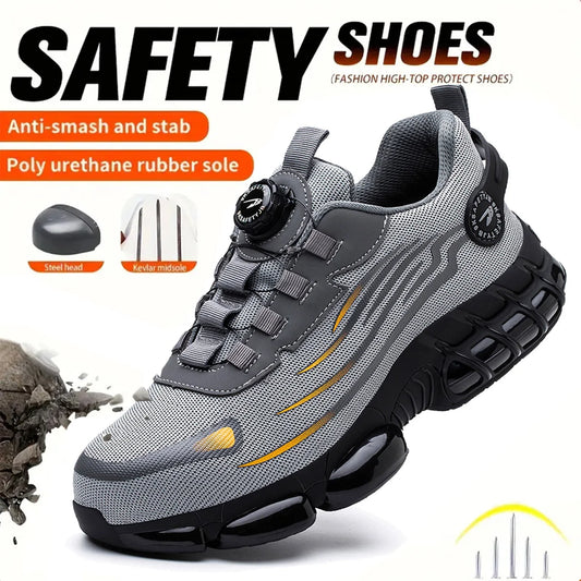 **Breathable / Lace-free / Soft Sole / Comfortable / Anti-smash / Anti-puncture Shoes