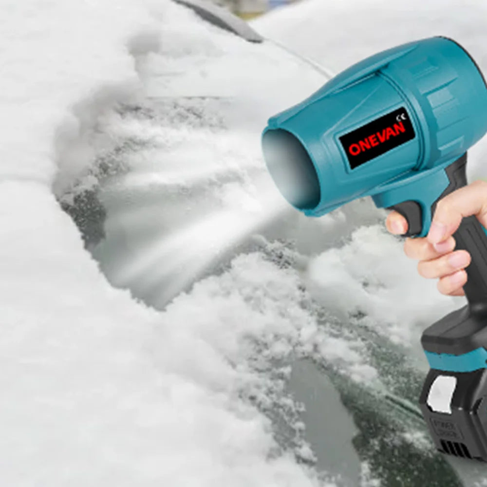 High Power Brushless Cordless Electric Turbo Jet Fan  /  2000W Air Blower  / Dust, Snow Removal / Power Tool  / For Makita Battery Pin