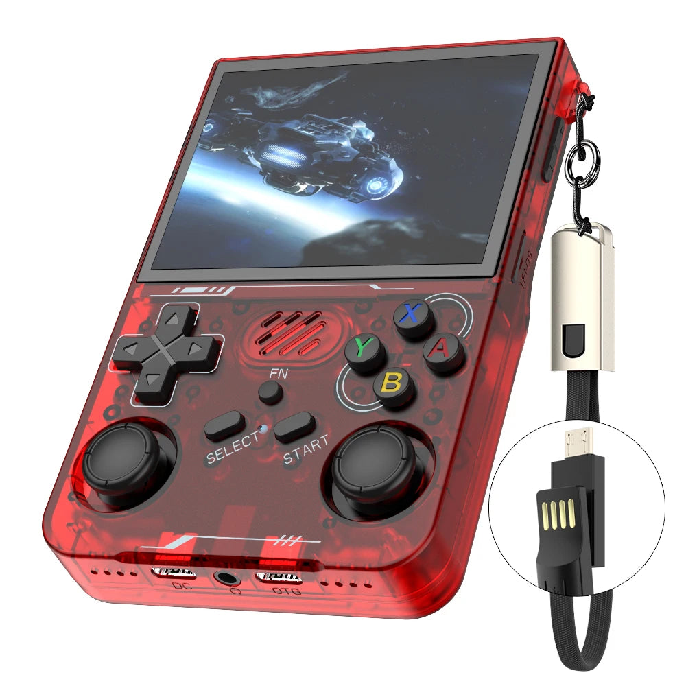 Retro Handheld Console /  Open-Source Linux System /  Built-in WIFI Game Consoles /  3.5inch IPS Screen /  Portable Video Player