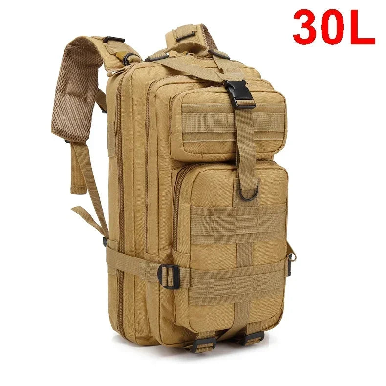 Tactical Backpack / Hiking/ Outdoor Survival  Bag / 3P Assault Pack / EDC Molle Pack For Trekking & Hunting