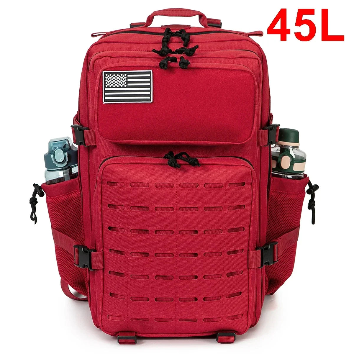 **25L/45L Men's and Women's Tactical Backpacks / Outdoor Activities / Small School Backpacks with Water Bottle Holder