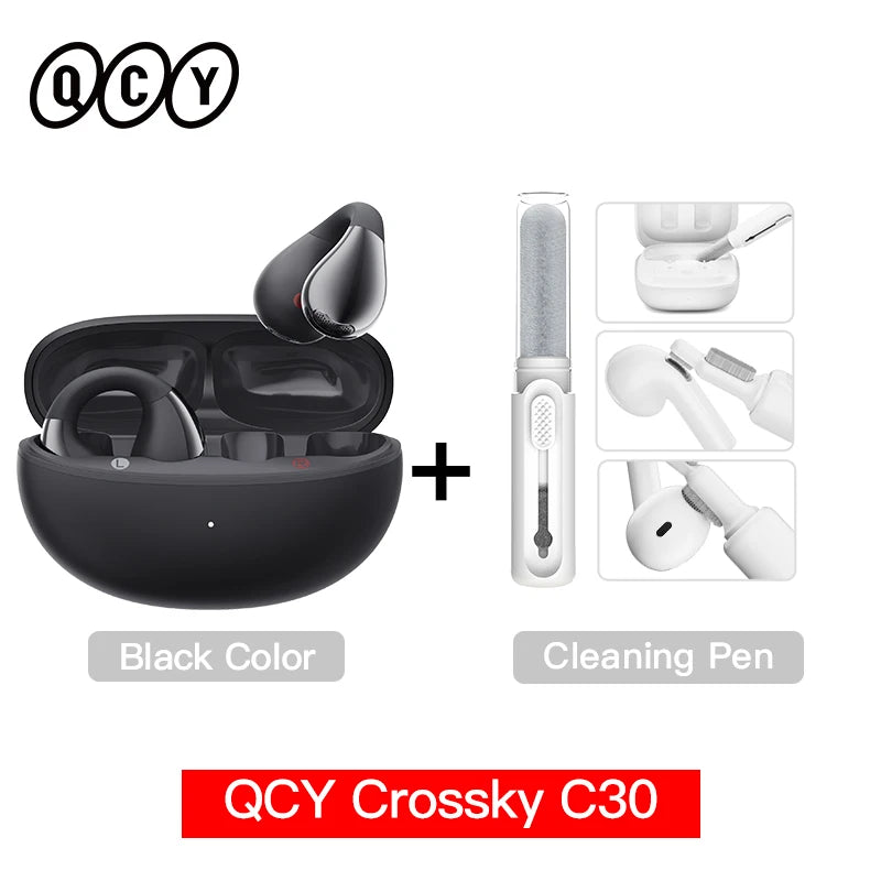 Wireless Earphones  /  Bluetooth 5.4 Ear clip  / Waterproof / Sports Earbuds  / Open Ear /  Ear clip /  Dual-Connection Headphone