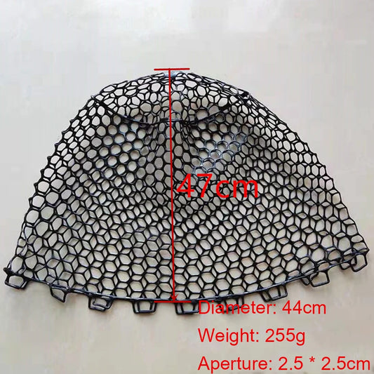 Rubber Net Head 3 /   2/40/55cm Hand Net Replacement  /  Portable  /  Foldable  / Trout Net  / Outdoor /  Fishing Accessories