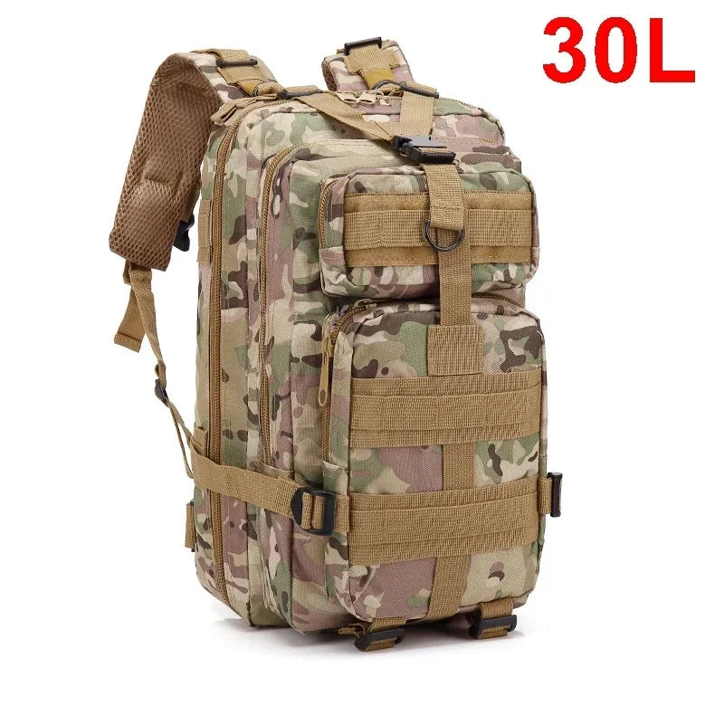 Tactical Backpack / Hiking/ Outdoor Survival  Bag / 3P Assault Pack / EDC Molle Pack For Trekking & Hunting