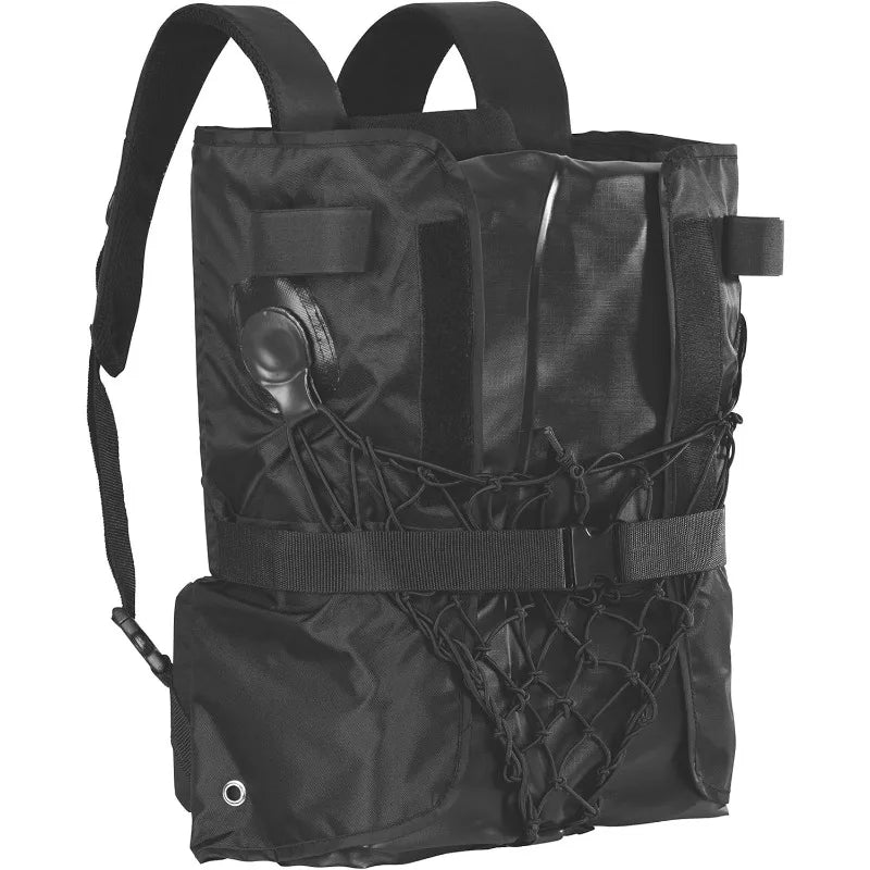 QuickPak K1 1-Person Inflatable Kayak  /  Kayak Folds into Backpack with 5-Minute Setup  /   21-Gauge PVC Construction  /  Outdoors  /  Camping /  Boating / Fishing