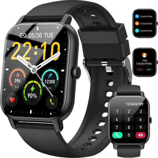 Smart Watch / 1.85" Sports Watch / Waterproof / 110+ Sport Modes / Fitness Activity Tracker / Ultra Thin Watch.