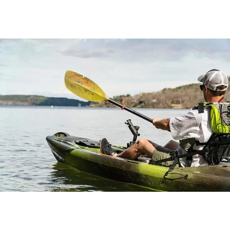 Sit on Top Fishing Kayak with Front Storage Well / Large Rear Storage / Dual Rod Holders