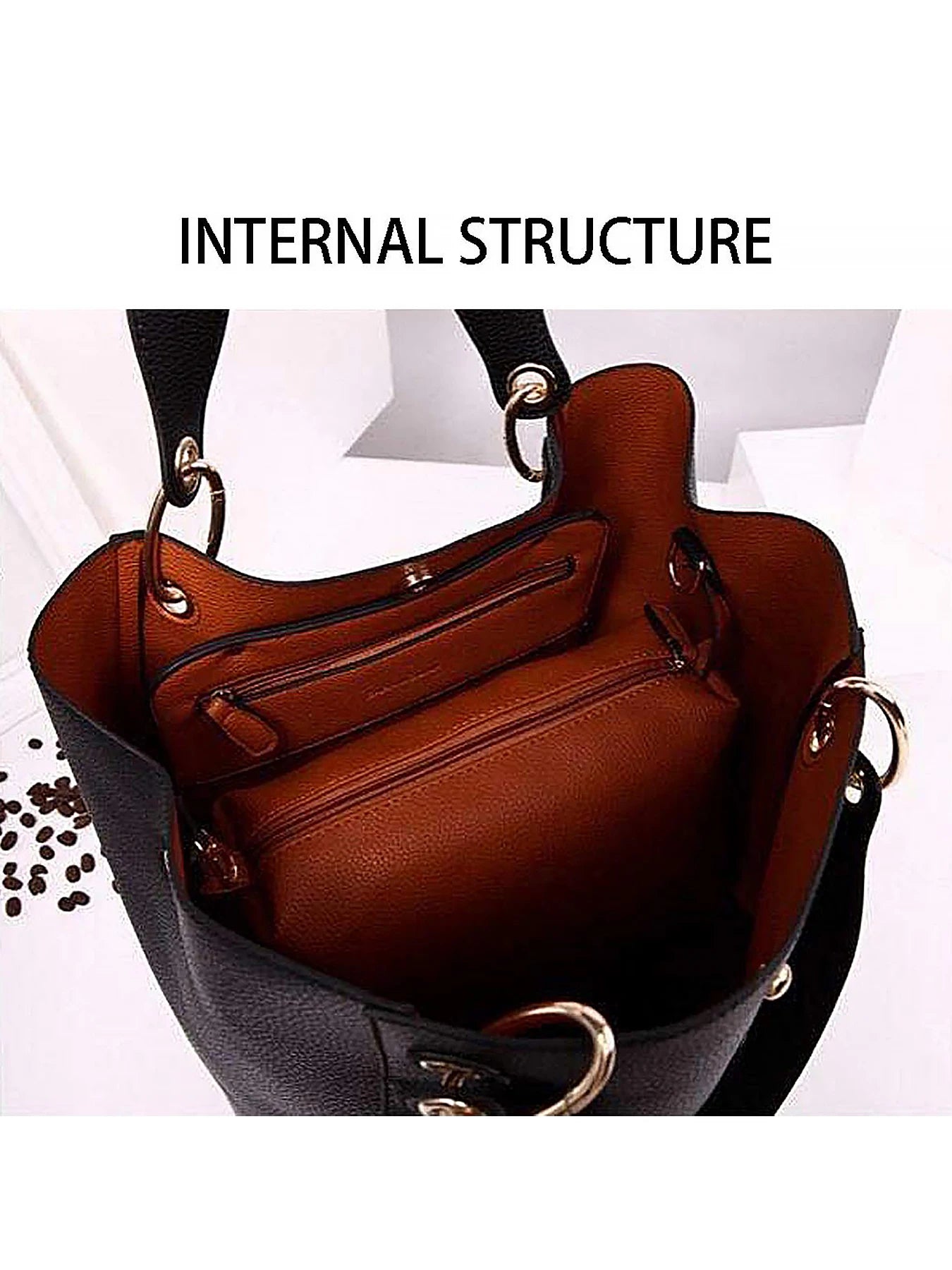 Handbags for Women / Large Tote Bag / PU Leather / Waterproof / Shoulder Bag / Women's Top Handle Bag for Work / Shopping Bag