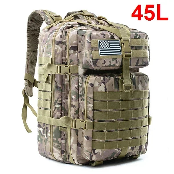 Tactical Backpack / Hiking/ Outdoor Survival  Bag / 3P Assault Pack / EDC Molle Pack For Trekking & Hunting