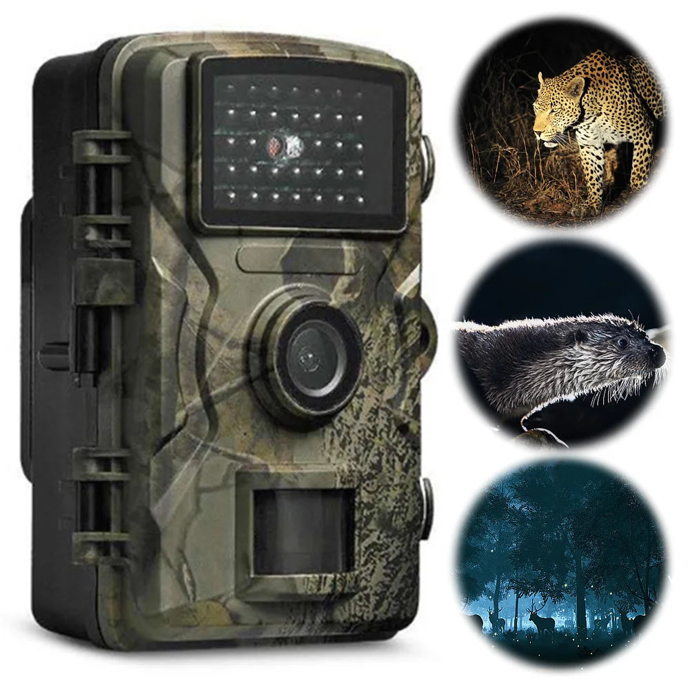 Hunting Trail Camera /  Waterproof Hunting Camera /  Motion Activated /  Infrared Night Vision Security Cam /  Outdoor Wildlife Photo Traps