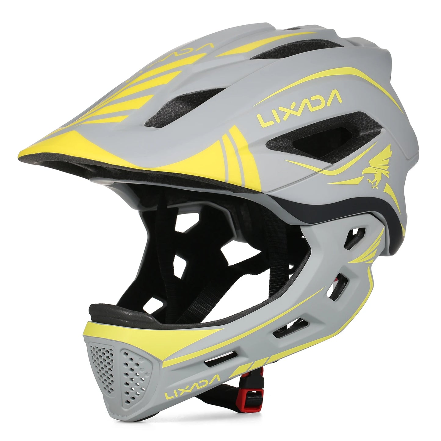 2-in-1 Full-face Half-face Helmet  /  Kids Bicycle Helmet /  Child Sports Safety / Removable, Washable Liner /  Removable Chin Guard / Cycling  / Protection /Bike /  Roller Skating  /  Scooter