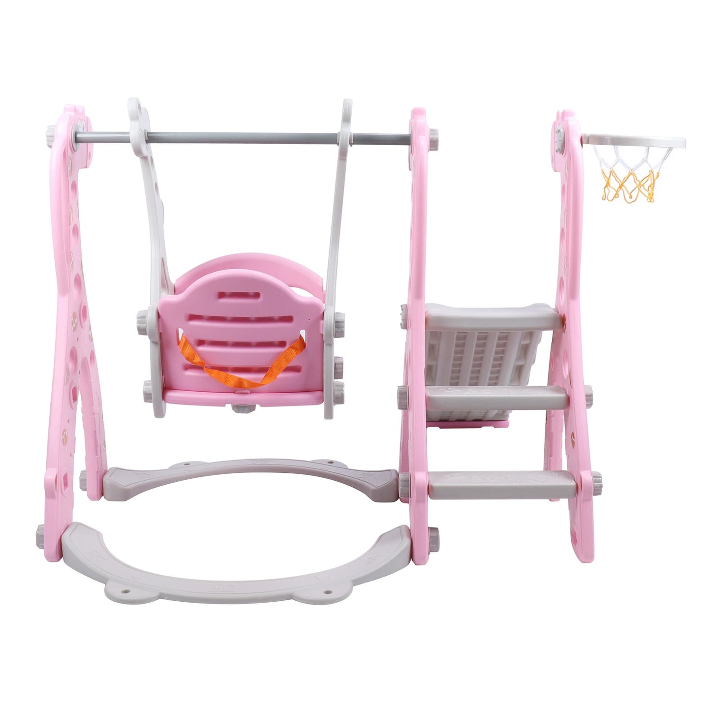 Climber Swing Set / Children Play Slide Set / Toddler Climber Swing Set with Basketball Hoop /  Outdoor /  Indoor /  Children Play Slide Set