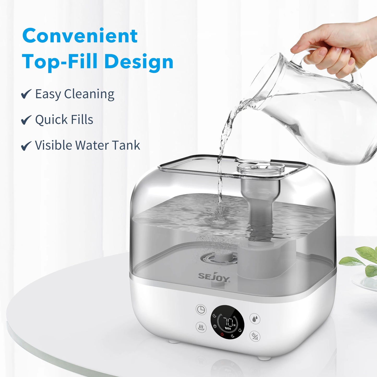 Cool Mist Humidifier /  Ultrasonic / Bedroom / 9L/5L with Essential Oil Remote Control  / Home / Baby / Office /  Plants