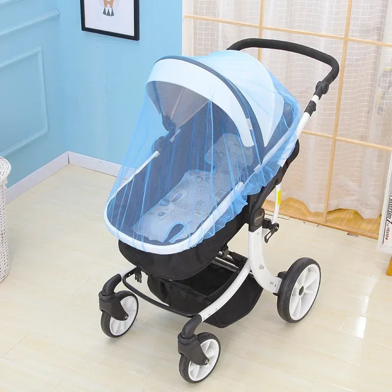 Baby Stroller Mosquito Net /  Insect Shield Net /  Mesh Safe /  Infants Protection Mesh Cover /  Baby Stroller Accessories