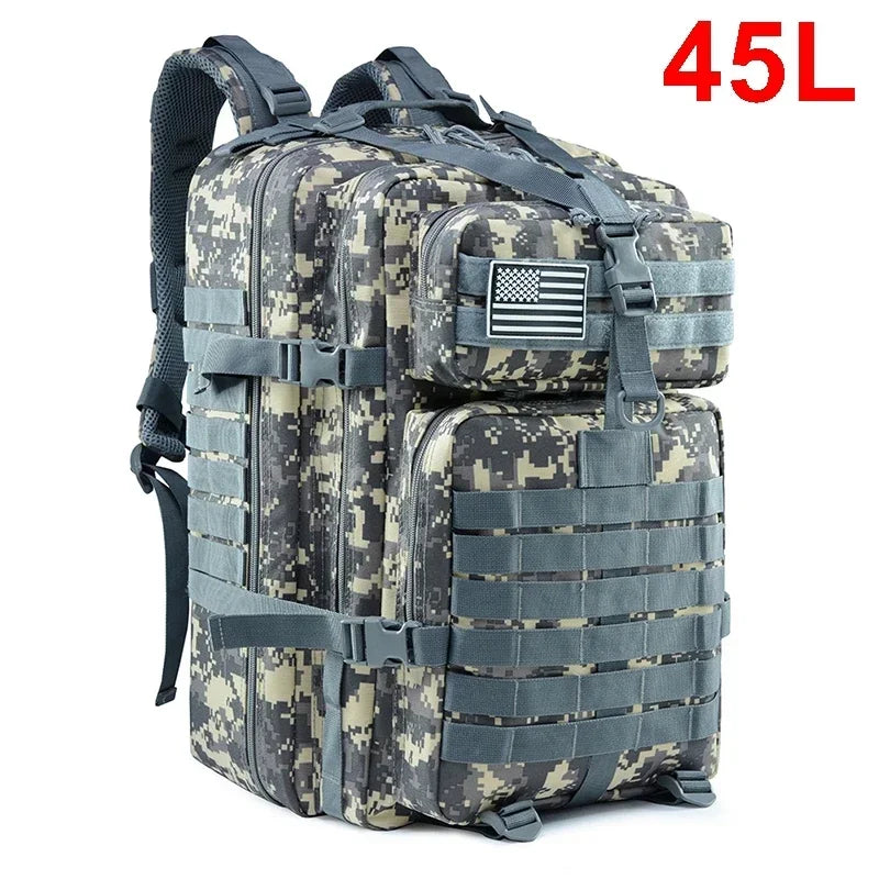 Tactical Backpack / Hiking/ Outdoor Survival  Bag / 3P Assault Pack / EDC Molle Pack For Trekking & Hunting